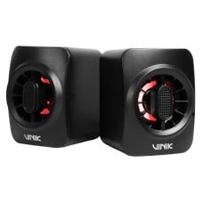 Caixa De Som Gamer Vinik Eclipse, LED Rainbow, USB, 6W, Preto, VSPKG6WEC