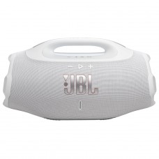 Caixa De Som JBL Boombox 4, Bluetooth, AI Sound Boost, Branca, JBLBOOMBOX4WHTBR