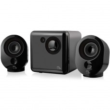 Caixa de Som Multilaser 2.1, 15W, USB/P2, Preto, SP166