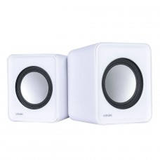 Caixa De Som Vinik, USB, 3.5mm, 2x1W, Branca, VS-01B