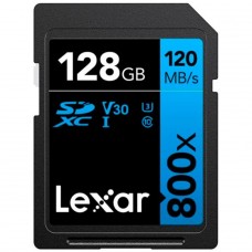 Cartão De Memória Lexar 800X SDXC UHS-I, 128GB, Classe 10, LSD0800P128G-BNNNU