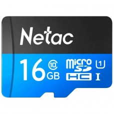 Cartão De Memória Netac P500 Ultra MicroSDHC, 16GB, Classe 10, NT02P500ULT-016G-S