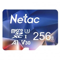 Cartão De Memória Netac P500 Ultra MicroSDXC, 256GB, Classe 10, NT02P500ULT-256G-S