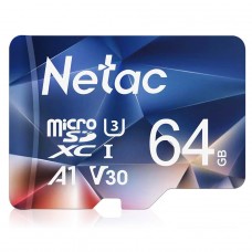 Cartão De Memória Netac P500 Ultra MicroSDXC, 64GB, Classe 10, NT02P500ULT-064G-S