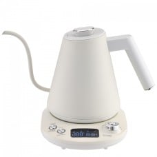 Chaleira Elétrica Pro Home Classic, Com Tela LCD e Controle de Temperatura, 1L, 900W, 220V, Branca, PH-EK-CL1L900WWN