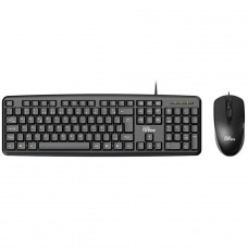 Combo Teclado e Mouse Dr. Office DC100, USB, Preto