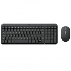 Combo Teclado e Mouse Logitech MK250, ABNT2, Bluetooth, Grafite, 920-013516