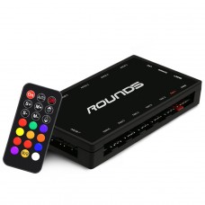 Controladora Round5 Black, ARGB, PWM, Preto, R5-CONTROLLER-ARGB-B-2207