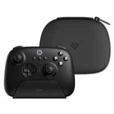Controle 8BitDo Ultimate, Bluetooth/Wireless/USB, Com Case de Viagem, Preto, 80NA02F