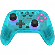 Controle Gamer GameSir T4N Nova (Neon Teal), RGB, Bluetooth, Hall Effect, Azul