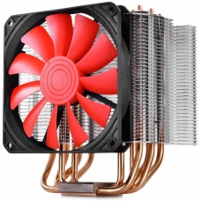Cooler para Processador DeepCool Lucifer K2, Red 120mm, Inte-AMD, DPGS-MCH6-LCK2