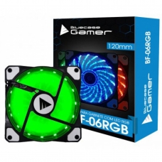 Cooler para Gabinete Bluecase BF-06RGB RGB 7 Cores 120mm