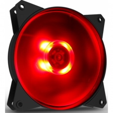 Cooler Para Gabinete Cooler Master Masterfan MF120L, LED Red 120mm, R4-C1DS-12FR-R1
