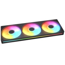 Cooler para Gabinete Cougar Unity 360-RB ARGB, 360mm, Reverse Blade, PWM, Preto, 3MUN36RA1.0001