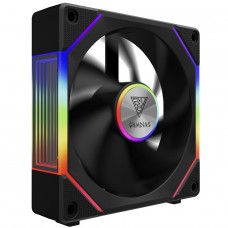 Cooler Para Gabinete Gamdias Aeolus P2-1201, ARGB, 120mm, PWM, Preto