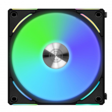 Cooler Para Gabinete Lian Li Uni Fan AL140 V2, ARGB, 140mm, Black, AL140V2-1B