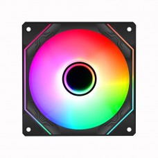Cooler Para Gabinete Liketec Enigma Reverse Dark, ARGB, 120mm, Preto