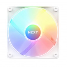Cooler Para Gabinete NZXT F120 RGB Core, 120mm, White, RF-C12SF-W1