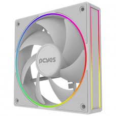 Cooler Para Gabinete PCYes Vision White Ghost, ARGB, 120mm, Branco, FVWG120