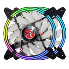 Kit Fan com 2 Unidades Raijintek SKLERA 12 RBW ADD-2, ARGB, 120mm, 0R40B00129