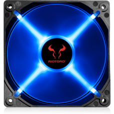 Cooler para Gabinete Riotoro Cross-X Classic, LED Blue 120mm, FB120