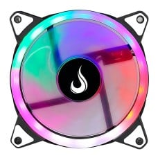Cooler Para Gabinete Rise Mode Galaxy Rainbow, 120mm, Preto, RM-FRM-02-RGB