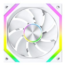 Cooler Para Gabinete Rise Mode Magneto X Reverse, ARGB, 120mm, Branco, RM-MAX-ARGB-W-RV