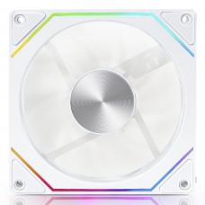 Cooler Para Gabinete Round5 Nordwind White, ARGB, 120mm, PWM, Branco, R5-NORDWIND-FW-W-2197