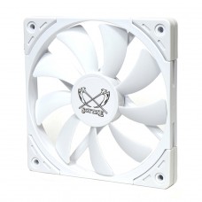 Cooler Para Gabinete Scythe Kaze Flex II 120 Slim, 120mm, White, KFS1215FD18W-P