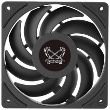 Cooler Para Gabinete Scythe Wonder Tornado, 120mm, 2500 RPM, Preto, WT1225FD25-P