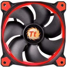 Cooler Para Gabinete Thermaltake Riing 12, LED Red 120mm, CL-F038-PL12RE-A