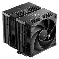 Cooler Para Processador DeepCool AK620 G2 Digital Nyx, 120 mm, Display LCD, Intel-AMD, 6 Heatpipes, Preto, R-AK620G2-BKNNMN-GJD-1