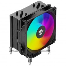 Cooler Para Processador Gamer Ninja Hayate X4 ARGB, 120mm, Intel-AMD, Preto, GN-AC-HX4HB1FIAA