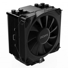 Cooler Para Processador PCYES Frost Pulse Black Vulcan, 120mm, Intel/AMD, Black, PEFPBV