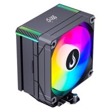 Cooler Para Processador Rise Mode Temp 6 Black, ARGB, 120mm, Com Display, Intel-AMD, Preto, RM-ACT6-ARGB-B