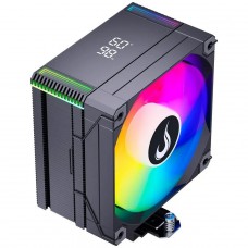 Cooler Para Processador Riser Mode Temp 6 Black, ARGB, 120mm, Com Display, Intel-AMD, Preto, RM-ACT6-ARGB-B