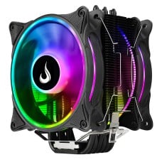 Cooler Para Processador Riser Mode Winter Black, ARGB, 120mm, Intel-AMD, Preto, RM-ACW-01-ARGB