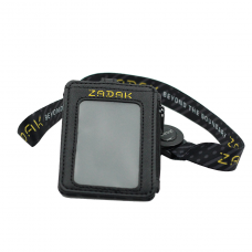 Cordão para Pescoço com Porta-Crachá Zadak, Black