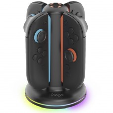 Dock De Carregamento Ipega, Para Nintendo Switch 2, Com 4 Slots, Preto, PG-SW2052