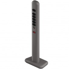 Extensão Elétrica Totem Octoo EasyPlug, 6 Tomadas+USB+USB-C, Suporte Para Smartphone, Bivolt, Titanium