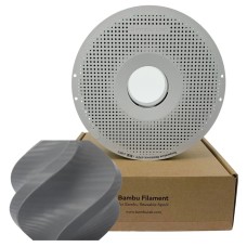 Filamento Bambu Lab PETG HF, 1,75mm, 1Kg, Dark Gray (Cinza Escuro), Com Carretel Reutilizável, G02-D1-1.75-1000-SPL