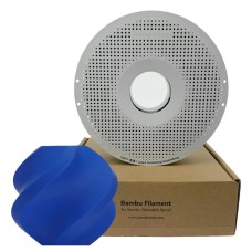 Filamento Bambu Lab PLA Basic, 1,75mm, 1Kg, Azul, Com Carretel Reutilizável, A00-B9-1.75-1000-SPL