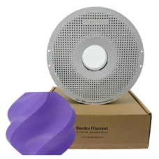 Filamento Bambu Lab PLA Basic, 1,75mm, 1Kg, Roxo, Com Carretel Reutilizável, A00-P5-1.75-1000-SPL