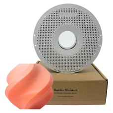 Filamento Bambu Lab PLA Gradiante, 1,75mm, 1Kg, Solar Breeze, Com Carretel Reutilizável, A00-M1-1.75-1000-SPL