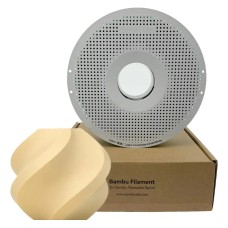 Filamento Bambu Lab PLA Matte, 1,75mm, 1Kg, Desert Tan (Bege Deserto), Com Carretel Reutilizável, A01-Y3-1.75-1000-SPL