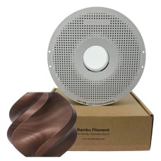 Filamento Bambu Lab PLA Metal, 1,75mm, 1Kg, Marrom Cobre, Com Carretel Reutilizável, A02-N3-1.75-1000-SPL