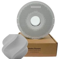 Filamento Bambu Lab PLA Tough+, 1,75mm, 1Kg, Cinza, Com Carretel Reutilizável, A10-D0-1.75-1000-SPL