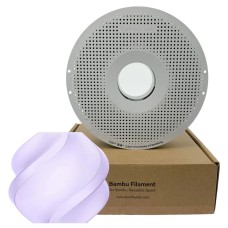 Filamento Bambu Lab PLA Translucent, 1,75mm, 1Kg, Lavender (Lavanda), Com Carretel Reutilizável, A17-P1-1.75-1000-SPL