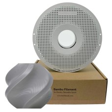 Filamento Bambu Lab TPU 95A HF, 1,75mm, 1Kg, Cinza, Com Carretel Reutilizável, U00-D0-1.75-1000-SPL