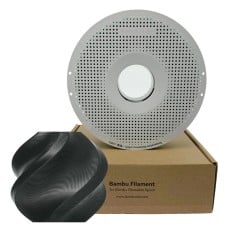 Filamento Bambu Lab TPU 95A HF, 1,75mm, 1Kg, Preto, Com Carretel Reutilizável, U00-K0-1.75-1000-SPL
